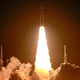 NASA's new moon rocket lifts off from Launch Pad 39B at the Kennedy Space Center in Cape Canaveral on Wednesday, Nov. 16, 2022.